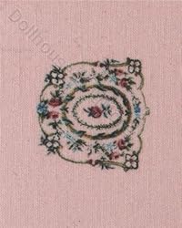 Miniature Pink Needlework Kit by Lindee's Little Linens