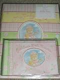 Baby Girl Princess Teddy Bear Baby Memory Book/Grandmas Brag Photo Book/First Year Calendar 3 Piece Gift Set C.R. Gibson pink