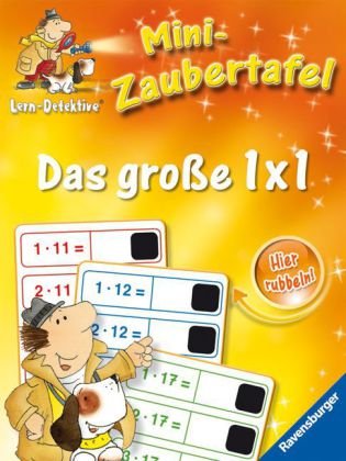 Ravensburger Das gro&szlig;e 1 x 1 Mini-Zaubertafel