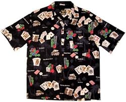 Texas Hold'em Poker Las Vegas Casino Hawaiian Shirt, Benny's