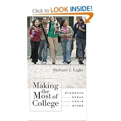 Making the Most of College: Students Speak Their Minds