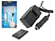 Superior Quality Replacement Battery PLUS Mini Battery Travel Charger for Specific Digital Camera and Camcorder Models / Compatible with KODAK KLIC-5001, SANYO DB-L50, DB-L50AU, KODAK EasyShare: DX6490, DX7440, DX7590, DX7630, P712, P850, P880, Z730, Z7590, Z760, SANYO Xacti: DMX-FH11, DMX-HD1010, DMX-HD2000, DMX-WH1, VPC-HD1000, VPC-HD1010, VPC-HD2000, VPC-WH1, Xacti VPC-TH1 Charges with Intelligent Charge Technology - Includes Car Adapter and Camera/Lens Cleaning Kit