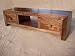 Plasma Media Unit Cube Mango Dakota Hardwood Indian Furniture