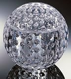 Grainware 70120 Luxury Golf Ball Ice Bucket, Clear - 20206