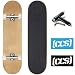[CCS] Logo Skateboard Complete Natural Wood 7.75