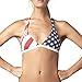 Fox Racing Womens Red, White and True Fixed Halter Top