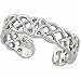 14K White Gold Ethereal Design Adjustable Toe Ring