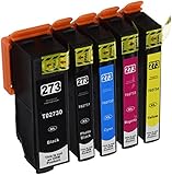 Generic Compatible Replacement 5 Packs for Epson 273XL