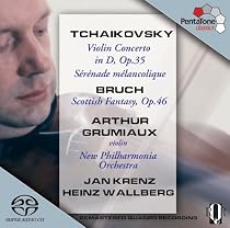 Tchaikovsky: Violin Concerto; S&eacute;r&eacute;nade m&eacute;lancolique; Bruch: Scottish Fantasy [Hybrid SACD]