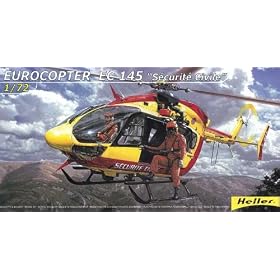Heller - 80375 - Construction Et Maquettes - Eurocopter Ec-145 "S�curit� Civile" - Echelle 1/72�me