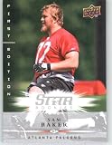 top sixtyfour Sam Baker RC  Atlanta Falcons / 2008 Upper Deck First Edition Football Card # 224 / NFL Football Trading Card in Screwdown!