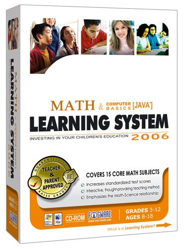 Software: Math Learning System 2006  PC & Mac 