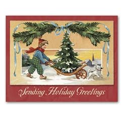 Tannenbaum - Set of 12 Christmas Gift Enclosure Cards