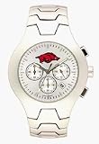 Arkansas Razorbacks NCAA Men's Hall of Fame Watch with Stainless Steel Bracelet
