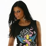 Produkt-Bild: TOP T-Shirt Fantasy Style Schwarz (7036)