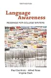 Language Awareness: Readings for College Writers