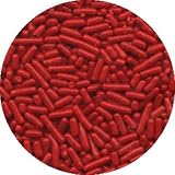Red Cake Decorations - RED JIMMIES EDIBLE Candy Confetti Sprinkles for Cakes, Cupcakes & Cookies