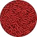 Red Cake Decorations - RED JIMMIES EDIBLE Candy Confetti Sprinkles for Cakes, Cupcakes & Cookies