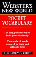 Webster's New World Pocket Vocabulary