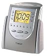 Timex T309T Alarm Clock Radio with Nature Sounds (Titanium)