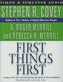 First Things First