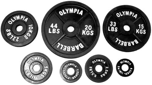 Ader Olympic Plates Kilo Gram Pair 0.5, 1.25, 2.5, 5, 10, 15, 20Kg Set