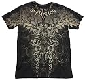 Foliage S/S Guys T-shirt in Black by Affliction Clothing - Ships in ''24'' Hours!