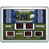 MLB New York Yankees Scoreboard
