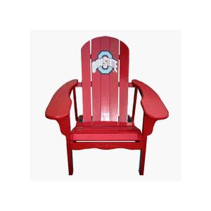 Ohio State Buckeyes Adirondack Chair by 