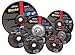 Depressed Center Cutting Wheel, 4 in Dia, 1/8 in Thick Alum. Oxide - 20 Each