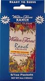 Walden Farms Ranch Salad Dressing Packets - Six 1 oz. packets per box