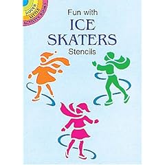 Fun with Ice Skaters Stencils (Dover Little Activity Books)