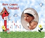 Here Comes Trouble - Photo Magnet Frame