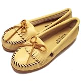 Minnetonka(ミネトンカ)ディア スキン ソフトティー モカシン/Deerskin Ｓｏｆｔ－ｔ Moc/62/67/68/69 (6.5inch(23~23.5cm), 67:champagne(シャンパン))