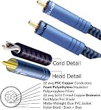 AUDIOQUEST DIAMONDBACK 12.0M DIAMONDBACK AUDIO INTERCONNECT CABLES (12 METER) (PAIR)