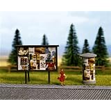 11290 Billboard Figure Accy Set HO by Noch