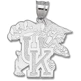 University of Kentucky Wildcat 1 5/8 Giant Pendant (Silver)