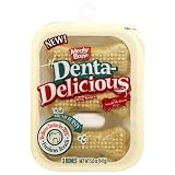 Denta-Delicious Small Bone 3-Count, 5-Ounce Packages (Pack of 5)