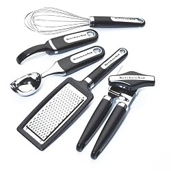 KitchenAid 5-Piece Gadget Set, Black