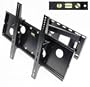 GSI High-Grade Sturdy-Steel Articulating Arm Wall TV Mount with Tilt and Swivel Functions - for LCD/LED/TV/DVD/Combo/Blu-Ray Flat-Panel Monitors/Screens/Displays, Mounting Brackets Fits 32-Inch to 55-Inch Screens