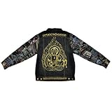 Yoropiko Fudoumyouou denim jacket - YORO9175.