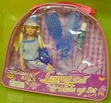 Designer Girls - Lauren Doll & Make-up Set In Carry Ba