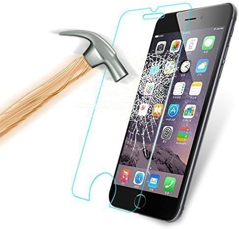 IZVOR iPhone 6 6S Tempered Glass Screen Protector ★ High Impact &amp; Scratch Resistance ★ Fingerprint &amp; Oil Stain Resistant ★ High Touch Sensitivity Tempered Glass Screen Protector for iPhone 6 &amp; 6S