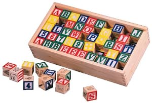 Kaplan Classic ABC Blocks