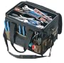 Custom LeatherCraft 1550 36-Pocket Tote Bag with Removable Plastic Tray