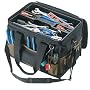 Custom LeatherCraft 1550 36-Pocket Tote Bag with Removable Plastic Tray