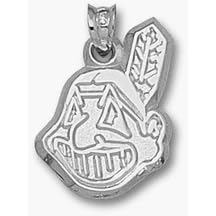 Cleveland Indians "Chief Wahoo" 3/4" Pendant - Sterling Silver Jewelry