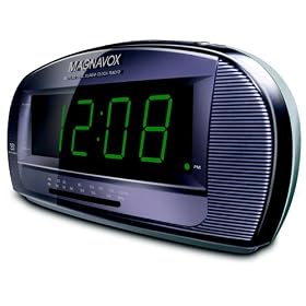 Magnavox MCR140 Big Display Alarm Clock Radio