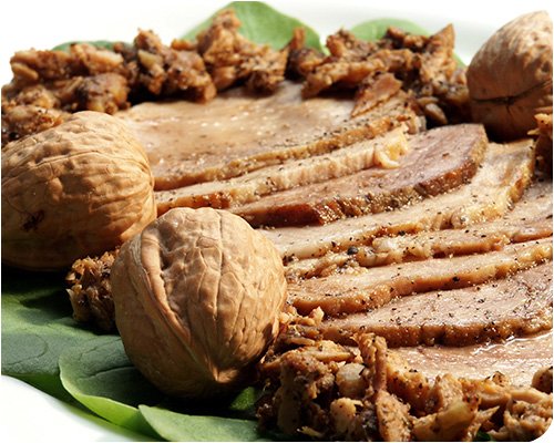 Roast Pork in Maple Walnut Glaze by artiko