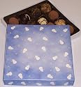 Scott's Cakes Assorted Truffles 1 Pound Snowman Box
